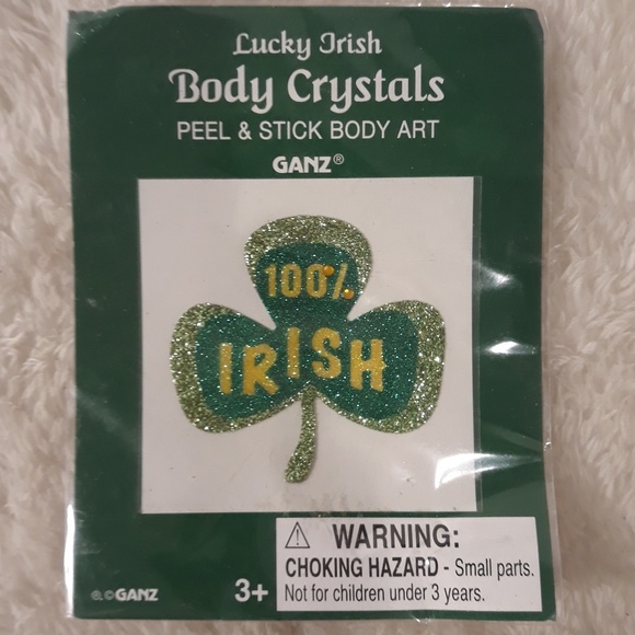 🛍5 for $25🛍4 NEW body Crystals Irish Body decals - Picture 3 of 6